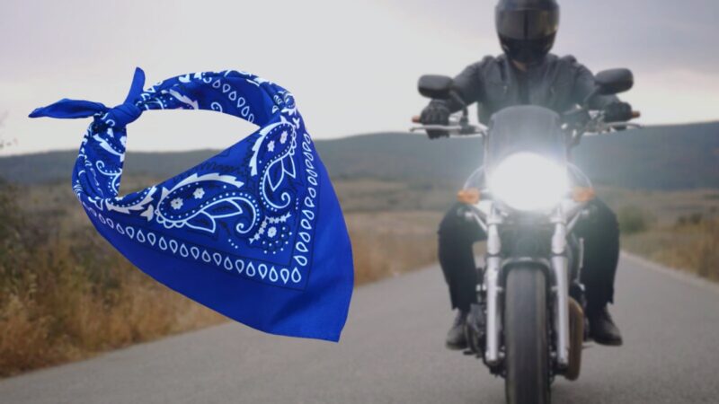 Bandanas and motorcycle safety
